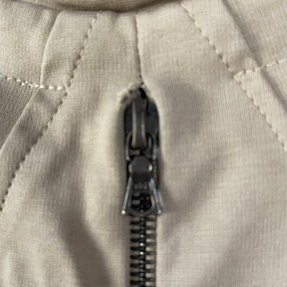 Yigal Azrouel Beige Bodycon Ruched Dress Size 2 - Picture 12 of 12